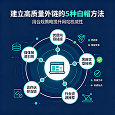 共和建站-建立高质量外链的5种白帽方法
